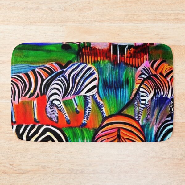 Item preview, Zebras grazing in meadow designed and sold by George Hutton Hunter.