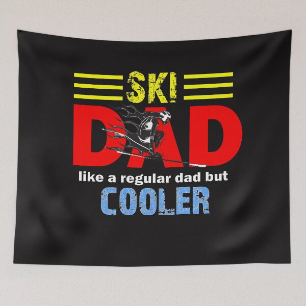 Item preview, ski dad like a regular dad but cooler - vintage retro ski dad designed and sold by ELK20.
