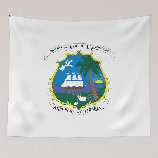 Item preview, Coat of arms of Liberia designed and sold by Yzakreativ.
