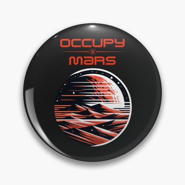 Item preview, occupy mars designed and sold by TEEJAMBOREE.