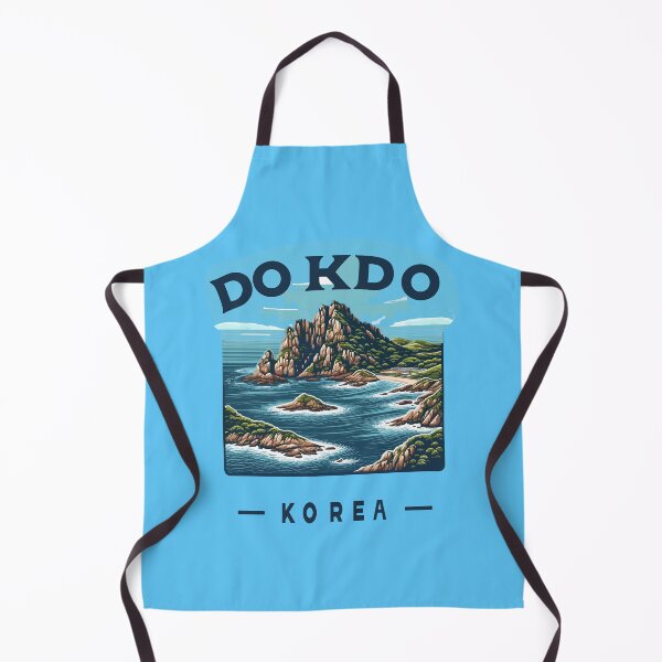Item preview, Dokdo, Korea's Serene Island Oasis - Artistic Print designed and sold by FebricFusion.