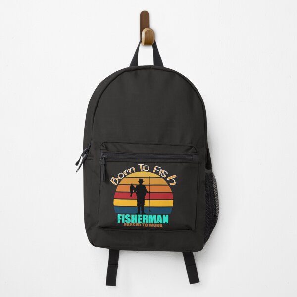Item preview, Born to fish forced to work designed and sold by ADAM-YOUB.