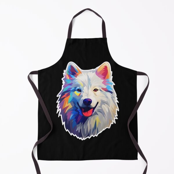 Item preview, Samoyed in WPAP style designed and sold by CUTEDOGGIEZ.