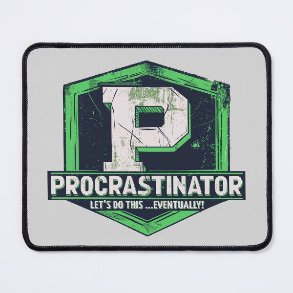 Item preview, Procrastinator - The Procrastinating Superhero designed and sold by emmjott.