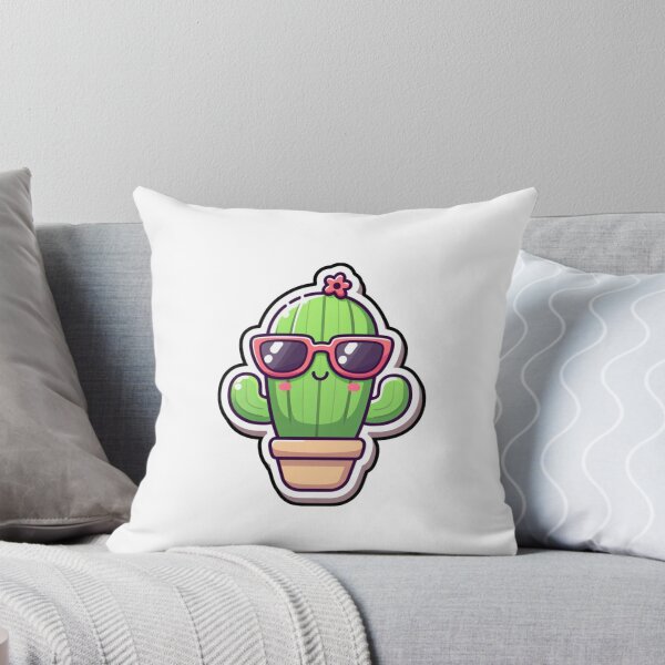 Item preview, Cute cactus waring sunglasses designed and sold by emscm.