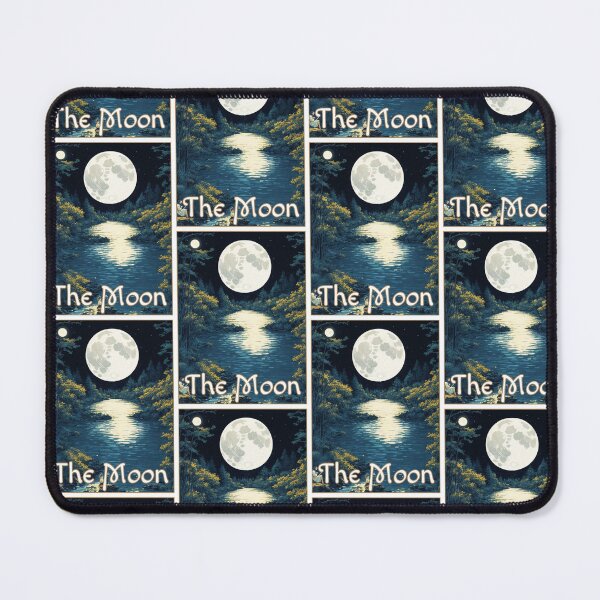 Item preview, The Moon Lake Reflection Major Arcana Card Quiet Night designed and sold by Pixel Waite.