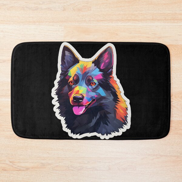 Item preview, Schipperke in WPAP style designed and sold by CUTEDOGGIEZ.