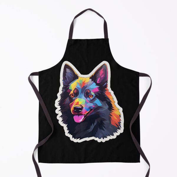 Item preview, Schipperke in WPAP style designed and sold by CUTEDOGGIEZ.