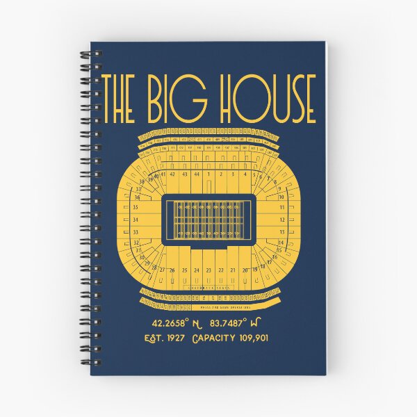 Item preview, Michigan Football Big House Stadium Poster Print designed and sold by Birch Trail Boutique.