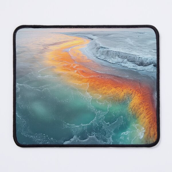 Item preview, Arctic Fire and Ice - Bird's Eye View designed and sold by EtherealEchoes.