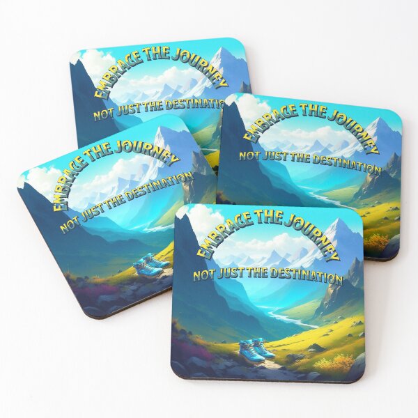 Item preview, Embrace the Journey - Not Just the Destination designed and sold by AnalajiaDesigns.