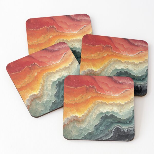 Item preview, Ethereal Earth Marbling - Bird's Eye View designed and sold by EtherealEchoes.