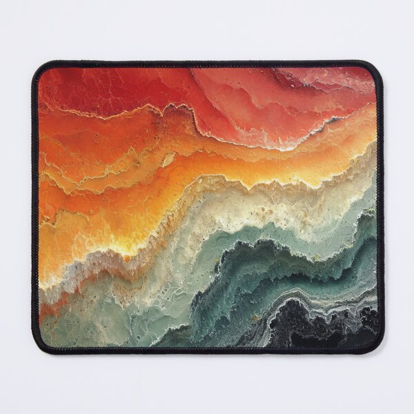 Item preview, Ethereal Earth Marbling - Bird's Eye View designed and sold by EtherealEchoes.