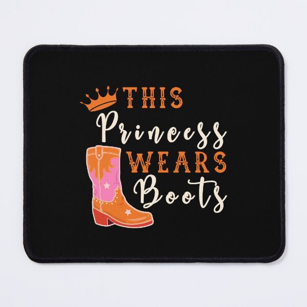 Item preview, This princess wears boots western style designed and sold by Lady-Frost.