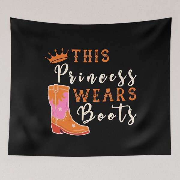 Item preview, This princess wears boots western style designed and sold by Lady-Frost.