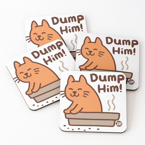 Artikelvorschau, DUMP HIM CAT entworfen und verkauft von TODD GOLDMAN.