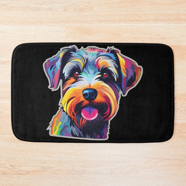 Item preview, Schnauzer in WPAP style designed and sold by CUTEDOGGIEZ.