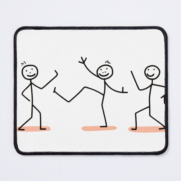 Item preview, Dance Stick Figures designed and sold by Funky Fibers.