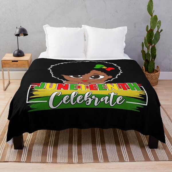 Item preview, Awesome Black Messy Bun Celebrate Juneteenth 1865 June 19th designed and sold by MobyStickers.