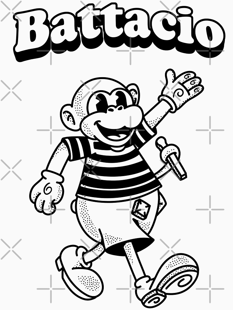 Aperçu 7 sur 7. T-shirt classique avec l'œuvre Battacio classic créée et vendue par Battacio-shop.