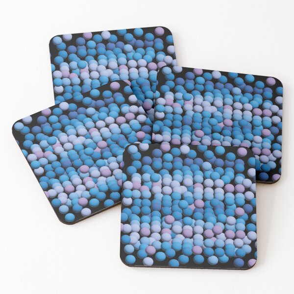 Item preview, blue bullets, blue abstract designed and sold by mag-graphic.
