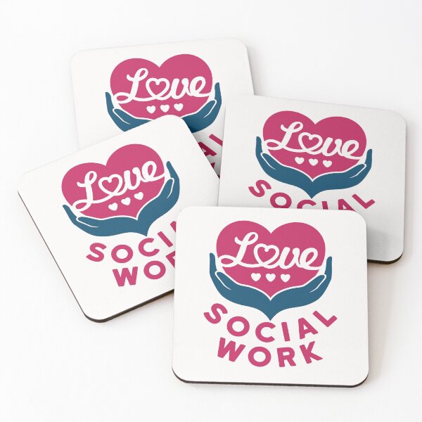 Item preview, Love Social Work Heart LCSW Social Worker designed and sold by jaygo.