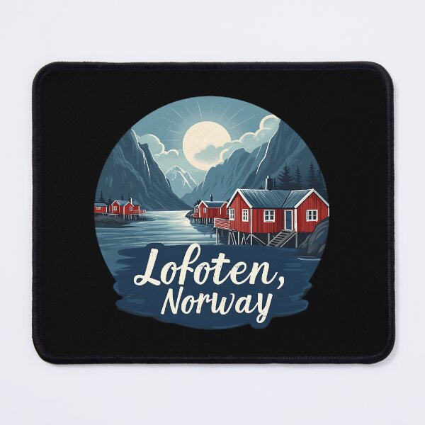 Item preview, Majestic Lofoten Norway designed and sold by HarmonyShop.