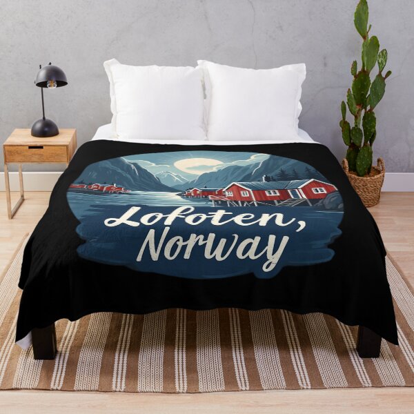 Item preview, Majestic Lofoten Norway designed and sold by HarmonyShop.
