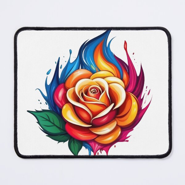 Item preview, Flame Blossom Rose designed and sold by KaMP168.