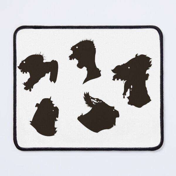 Item preview, Zombie heads designed and sold by PopsArts.