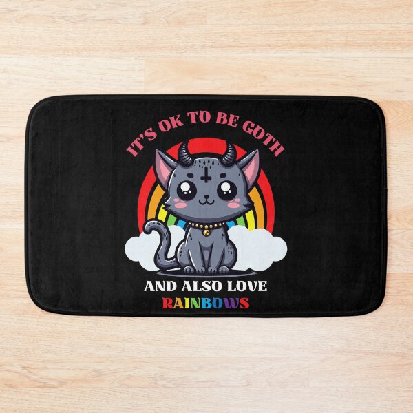 Item preview, Be Goth and Also Love Rainbows - Goth Rainbows designed and sold by Kawaii-n-Spice.
