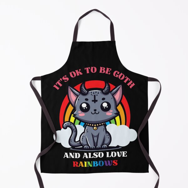 Item preview, Be Goth and Also Love Rainbows - Goth Rainbows designed and sold by Kawaii-n-Spice.