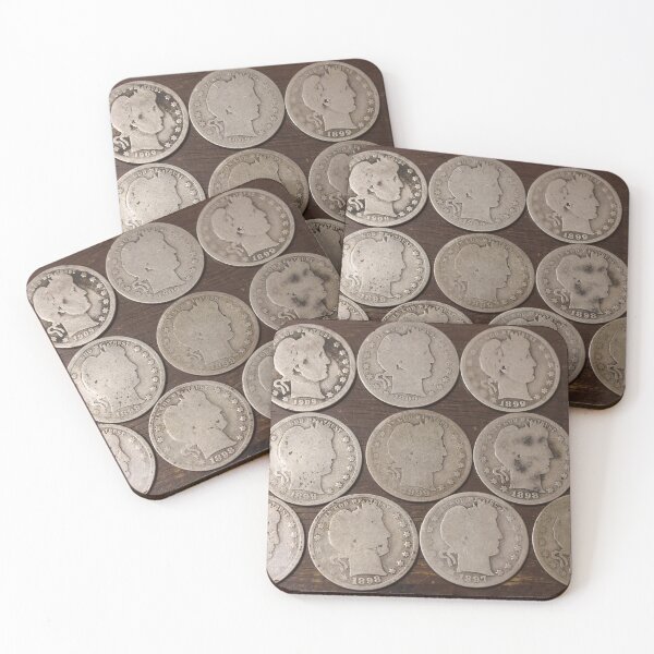 Item preview, Barber Quarters  designed and sold by coinsxcrochet.