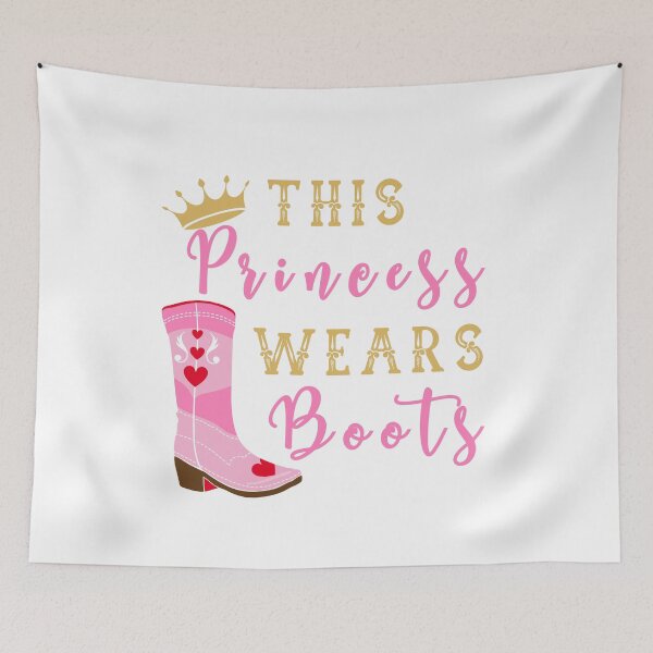 Item preview, This princess wears boots western style 3 designed and sold by Lady-Frost.