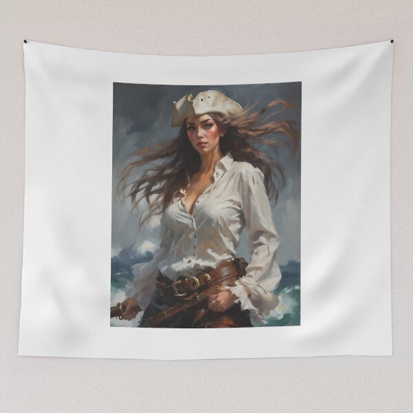 Item preview, Pirate Woman designed and sold by OldschoolCrew.