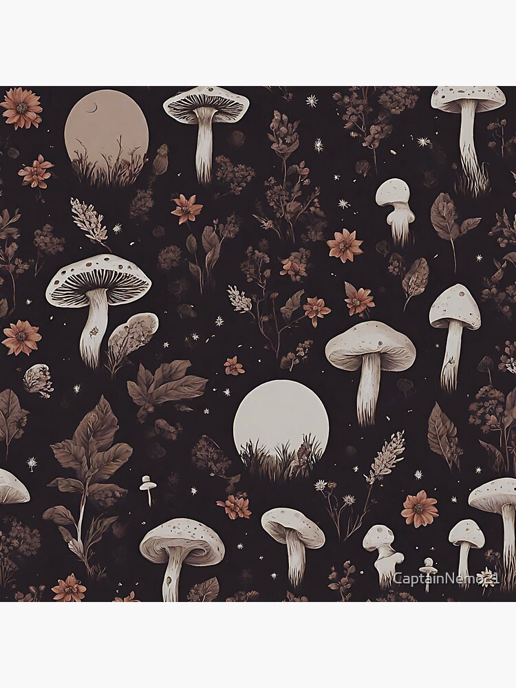 Halloween Mushroom Galaxy Vinyl