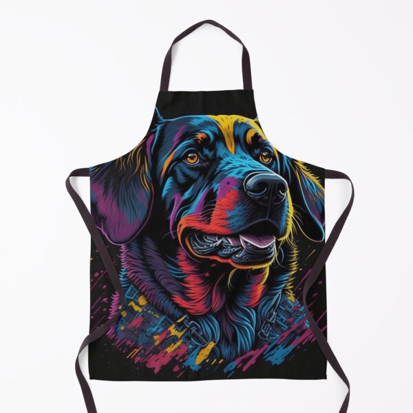 Item preview, Colorful Abstract Art Dog designed and sold by FTS-Studio.