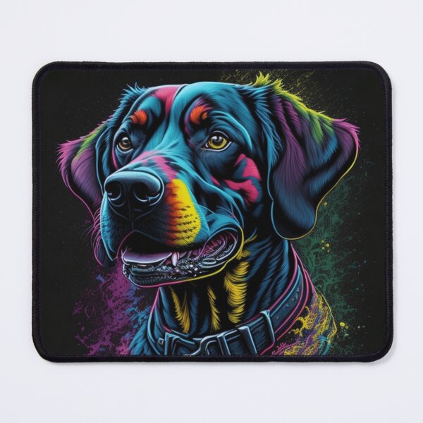 Item preview, Colorful Abstract Art Dog designed and sold by FTS-Studio.