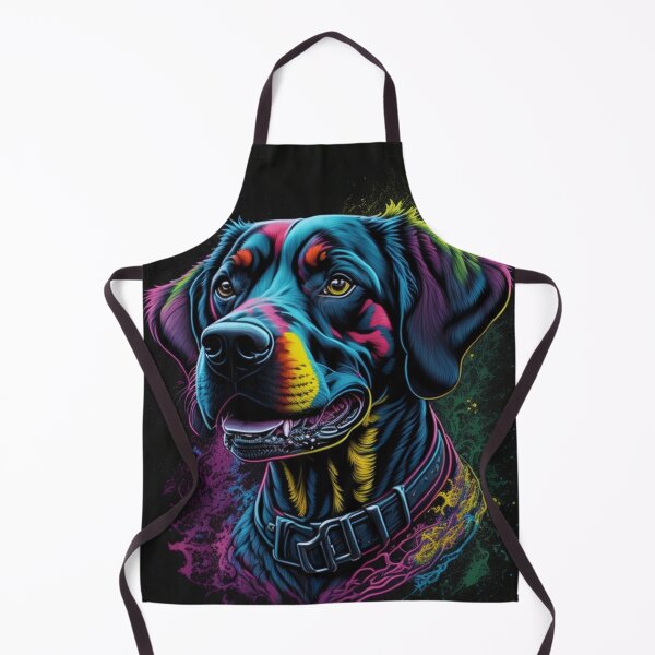 Item preview, Colorful Abstract Art Dog designed and sold by FTS-Studio.