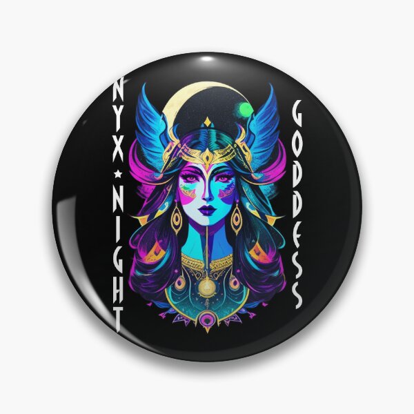 Item preview, Nyx Greek Goddess of Night from Greece designed and sold by Ridiculam Toga.