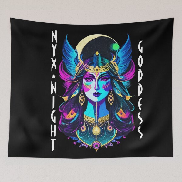 Item preview, Nyx Greek Goddess of Night from Greece designed and sold by Ridiculam Toga.