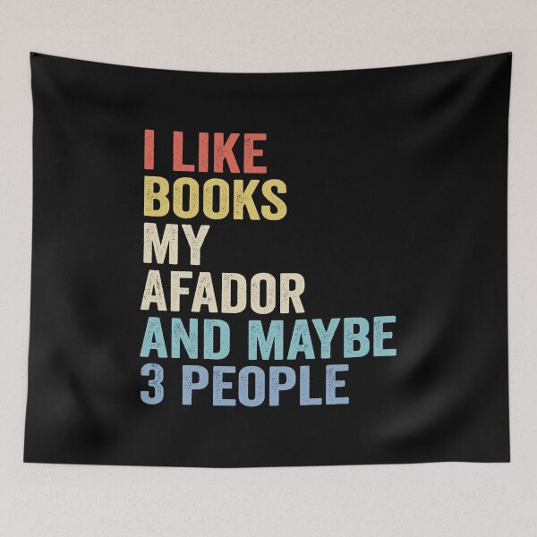 Item preview, Afador Dog and Books Lover - I Like Books My Afador And Maybe 3 People designed and sold by vzrnmichsudops.