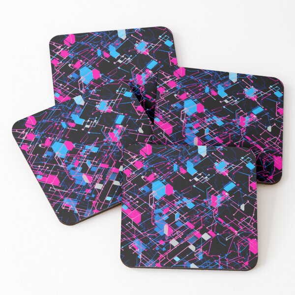 Item preview, Neon Grid designed and sold by overheadclick.