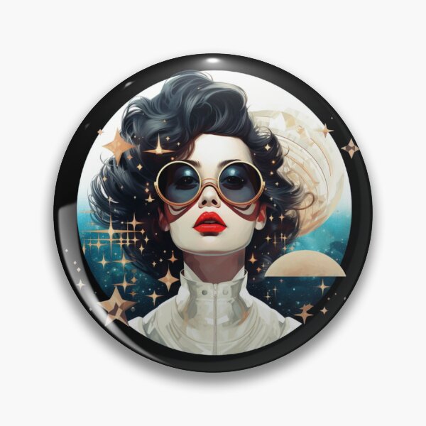 Item preview, DARK FANTASY GIRL IN BLUE SUNGLASSES CELEBRITY STYLE  designed and sold by justyna-s28.