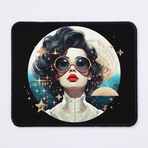 Item preview, DARK FANTASY GIRL IN BLUE SUNGLASSES CELEBRITY STYLE  designed and sold by justyna-s28.