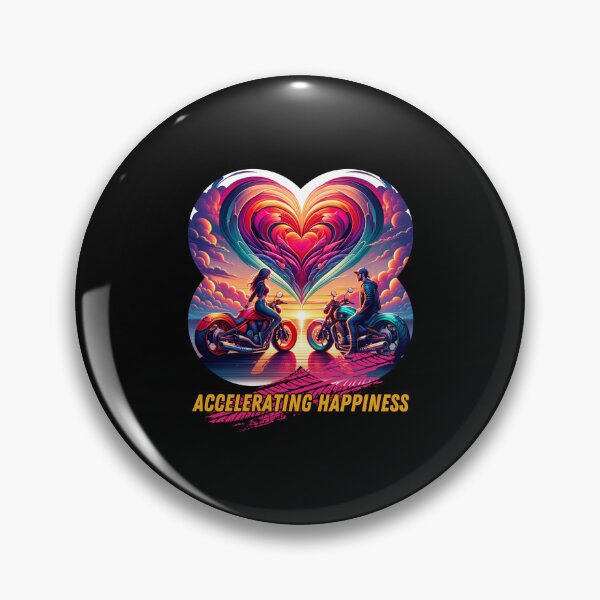 Item preview, Accelerating happiness gift for Riders in Love designed and sold by IdeaPerla.