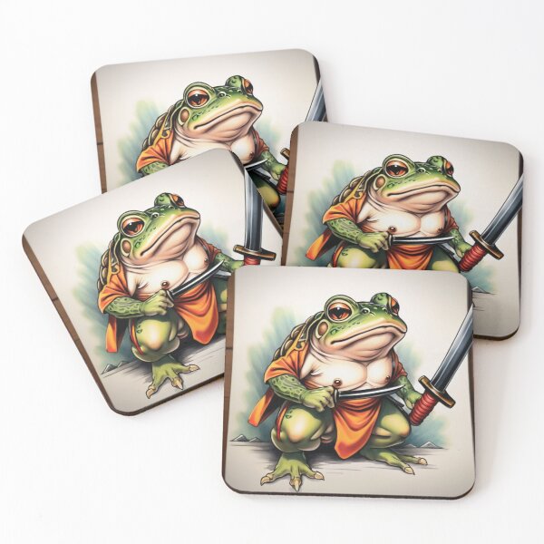 Item preview, Title: "Toad's Valor: Traditional Japanese Tattoo" designed and sold by Especiallyforu.