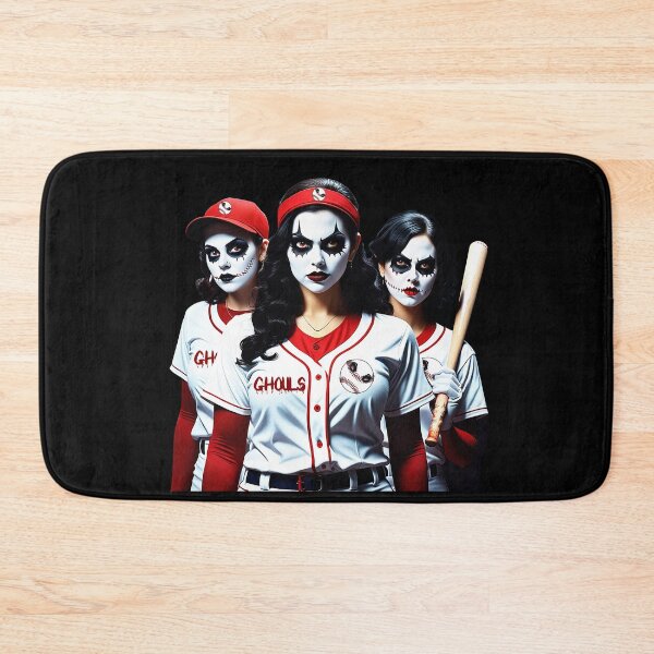 Artikelvorschau, Ghouls – Weibliches Baseballteam entworfen und verkauft von FatCatStudios.