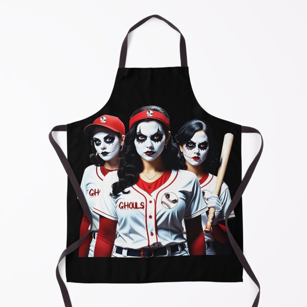 Item preview, Ghouls - Female Baseball Team designed and sold by FatCatStudios.
