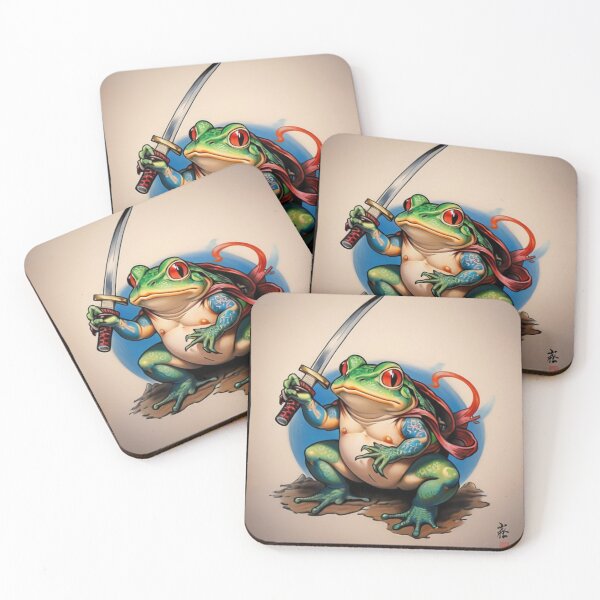 Item preview, Title: "Toad's Valor: Traditional Japanese Tattoo" designed and sold by Especiallyforu.